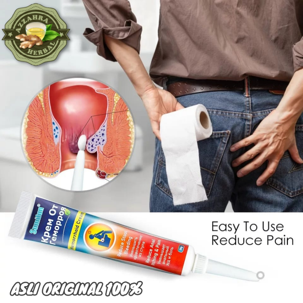 KPEM Salep Wasir 24 JAM Ambeiyen Anti Inflamasi Detoksifikasi Ambeyen Wasie Ambeien Herbal China