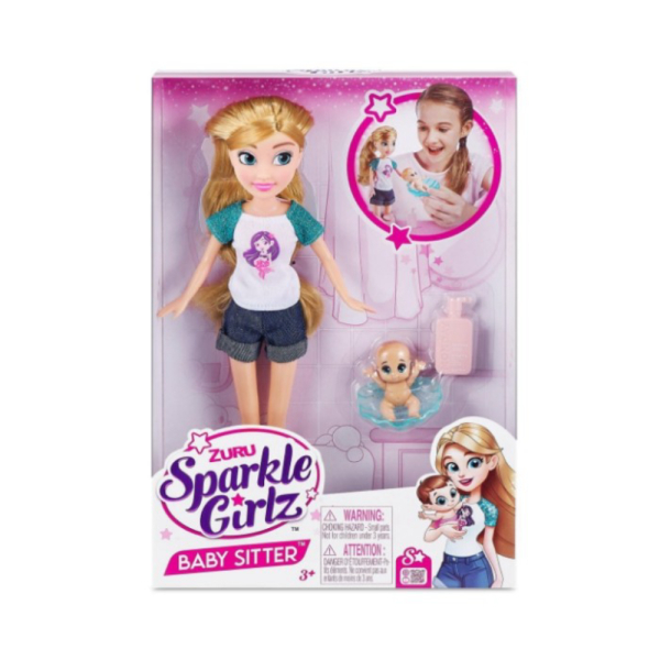 

Dijual Boneka Zuru Sparkle Girlz Baby Sister Blonde Doll Dan Baby Berkualitas