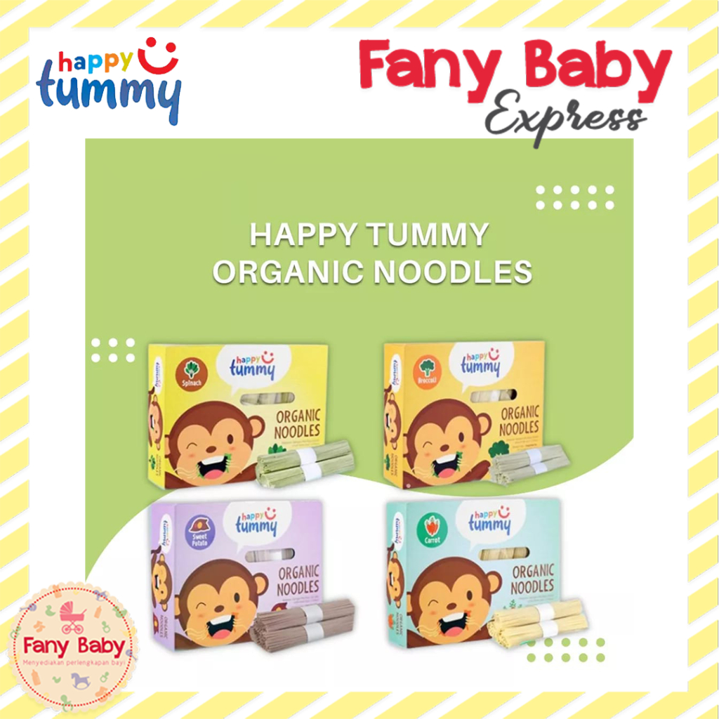 HAPPY TUMMY ORGANIC NOODLES 150 GR