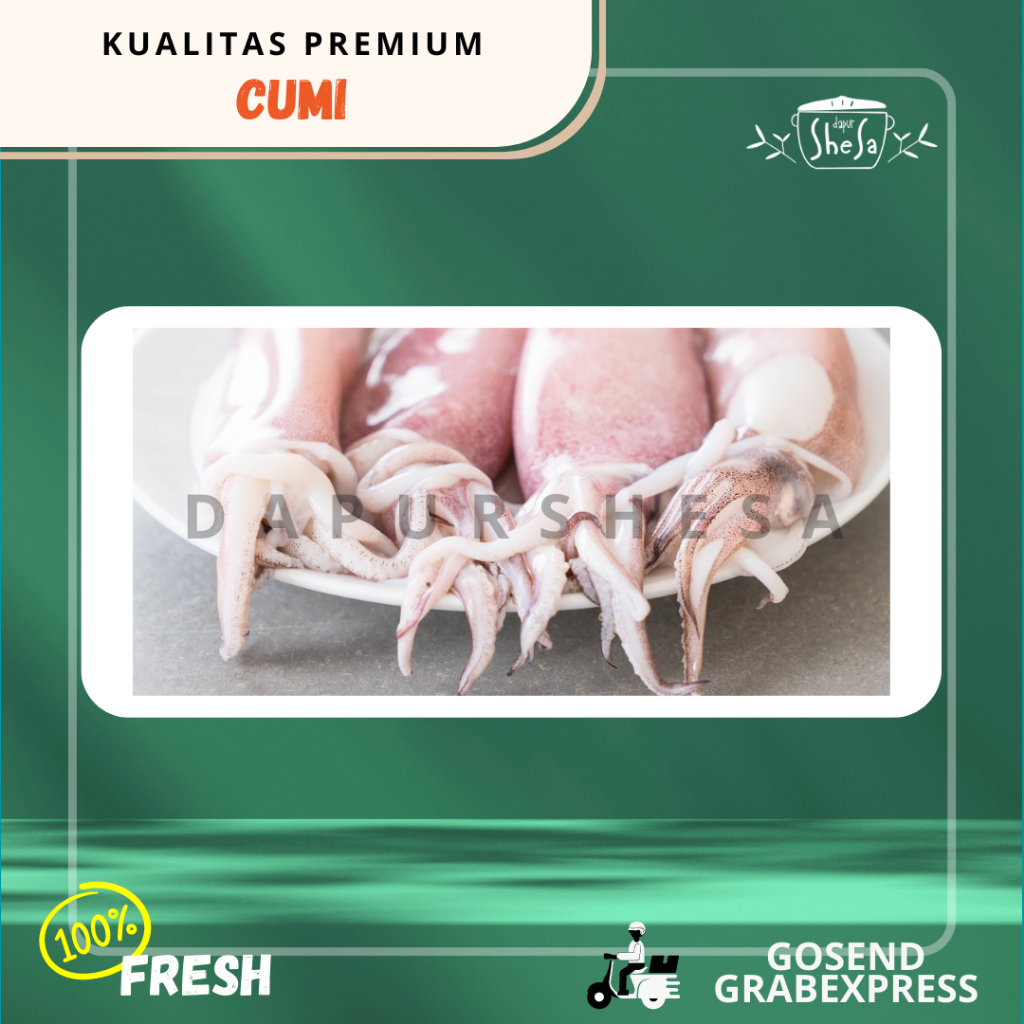 

Cumi Segar / Ikan Cumi Fresh / Cumi Enak