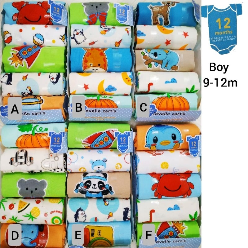 Jumper Bayi Lovelle cart's 5in1 lengan pendek [SNI]