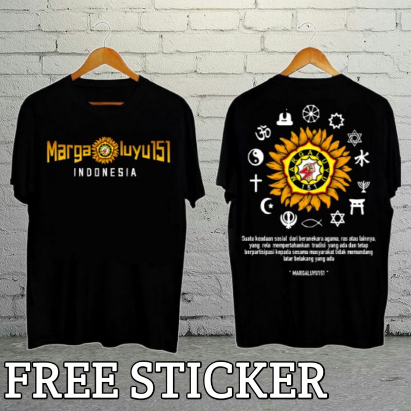 KAOS MARGALUYU 151 INDONESIA PLURALISME