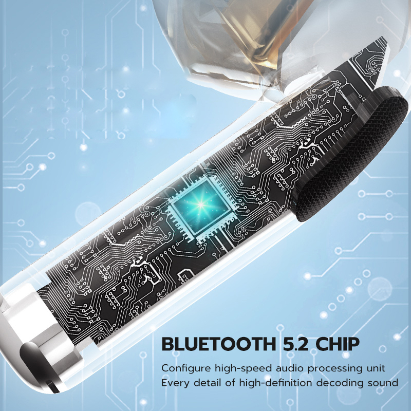 【COD】Viqoo M16 TWS Bluetooth Earphone HIFI Stereo Earplugs Smart Digital Display Gaming No Delay Wireless Earphone - T87