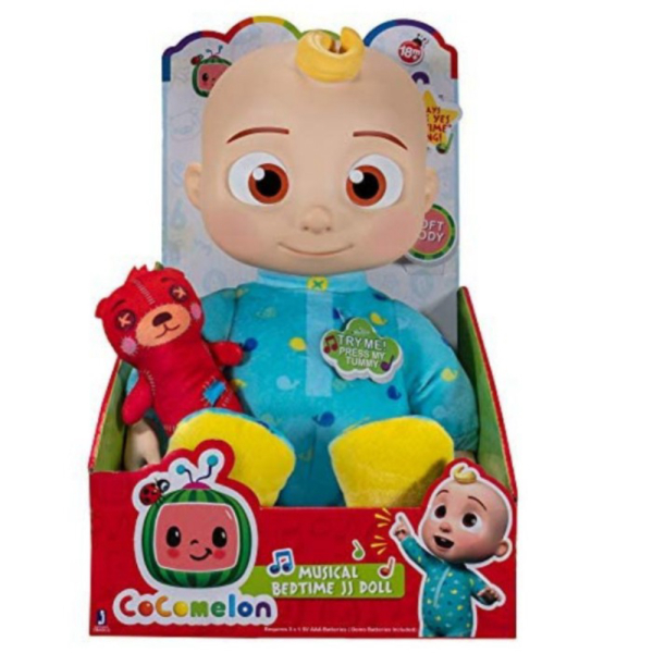 

Dijual Boneka Cocomelon Musical Bedtime JJ Plush Doll Bernyanyi Murah