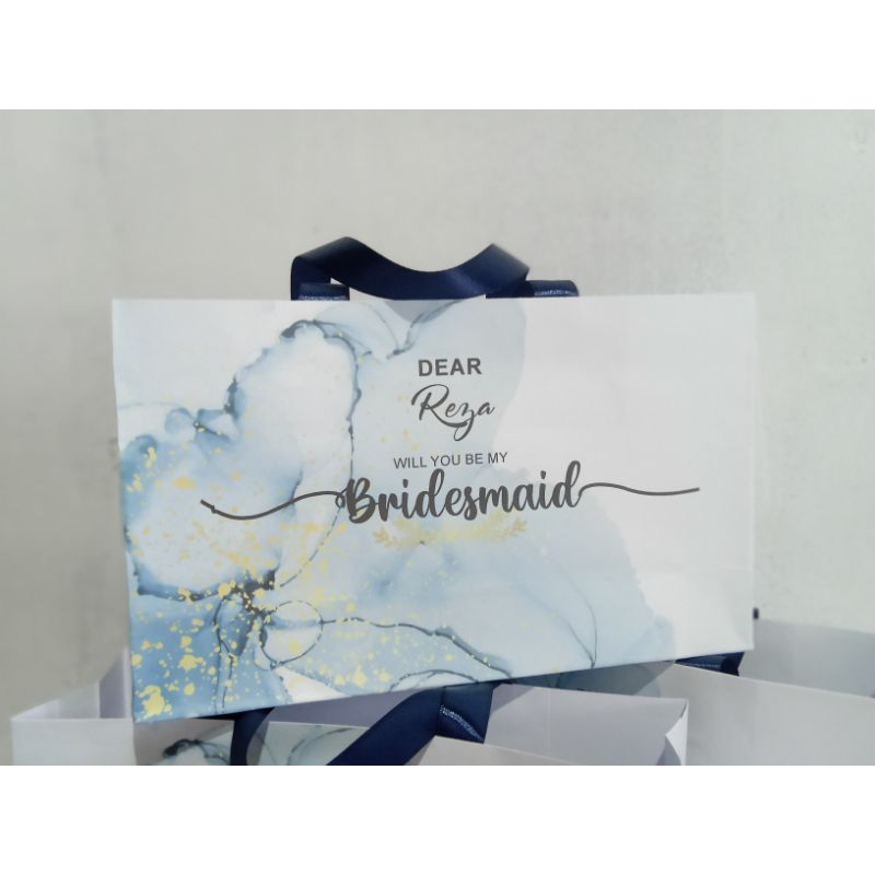 

Paper bag Bridesmaids tas kertas Bridesmaids/ MINIMAL ORDER 5 pc