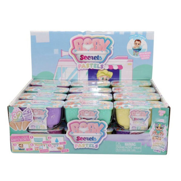 

Dijual Boneka Baby Secret's Pastels Surprise 1 Figure Limited