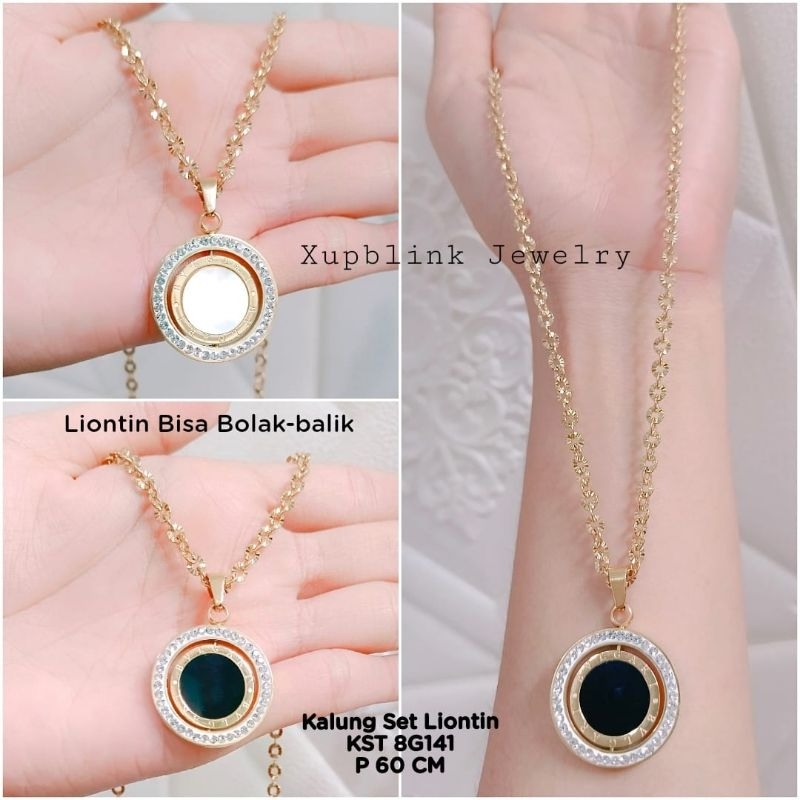 Kalung Hijab Titanium Anti Karat Kalung Shakira Xupblink Jewelry