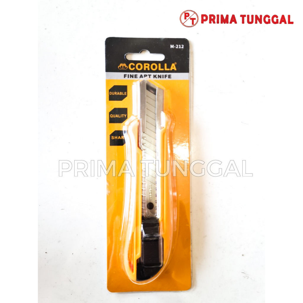 

Pisau Cutter Corolla 18 mm 9 mm Blade Pemotong Kertas Kardus