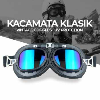 TG-EA051 NORDSON KACAMATA GOGGLES CLASSIC VINTAGE HARLEY UV PROTECTION - ND1008