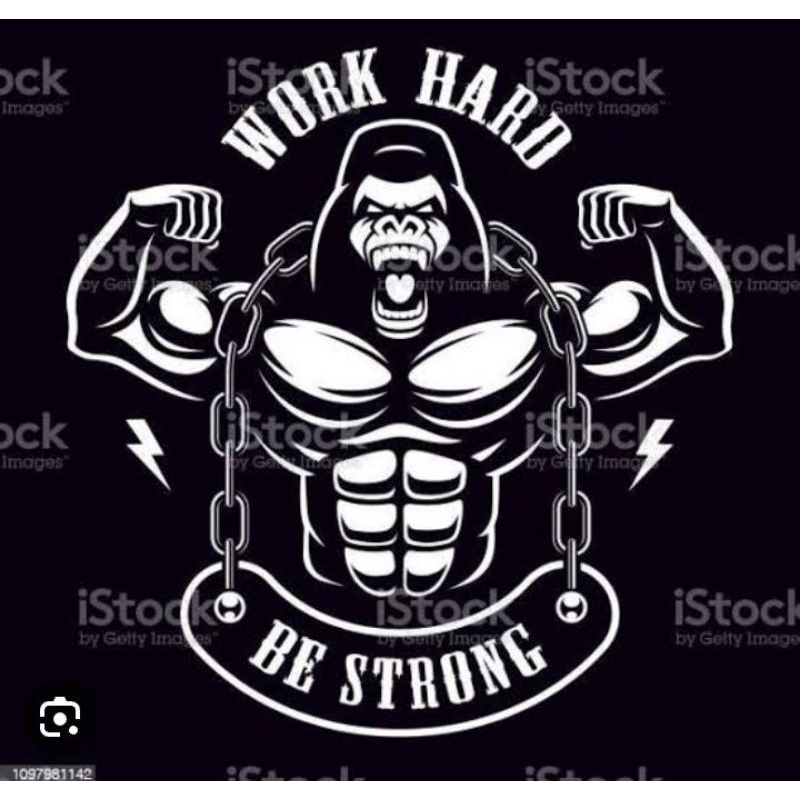 (COD) stiker custom body depan NMAX hitam be strong