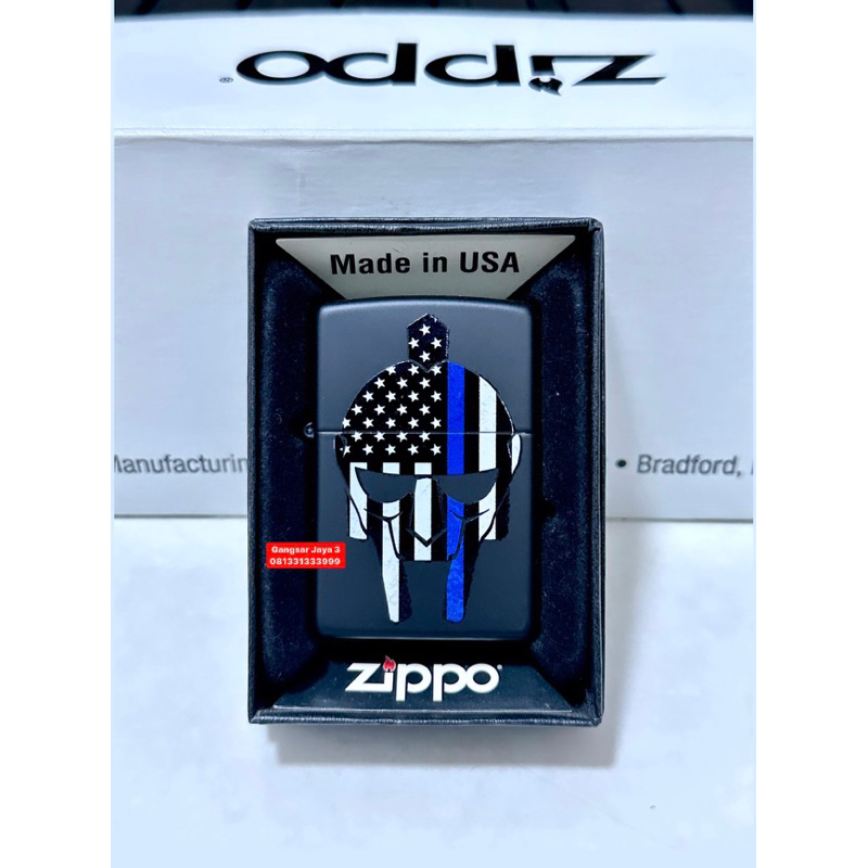 korek zippo original 29552 Gladiator Blue Line