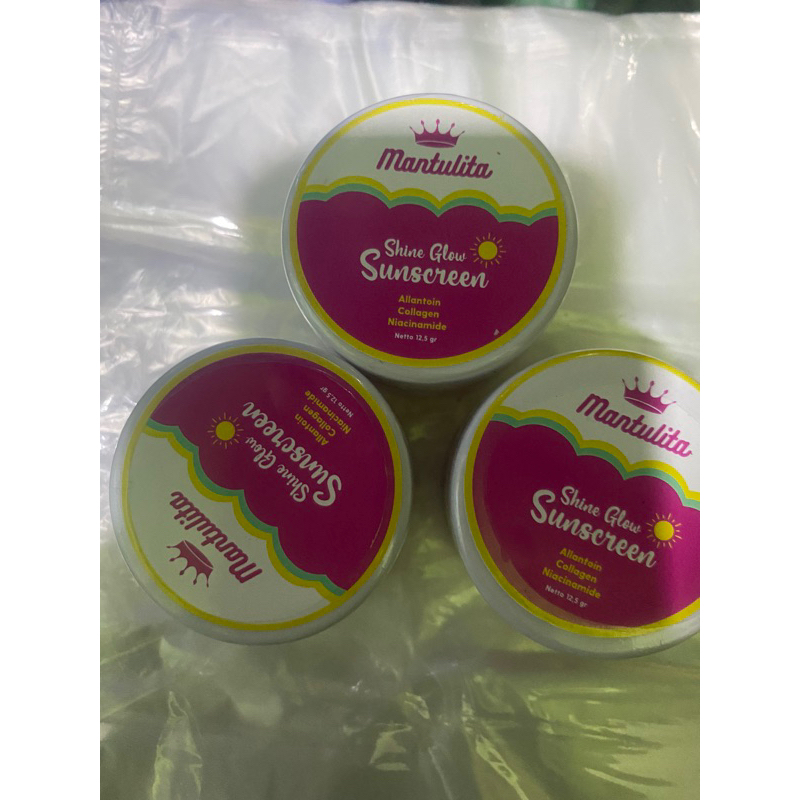 cream wajah Mantulita suncren