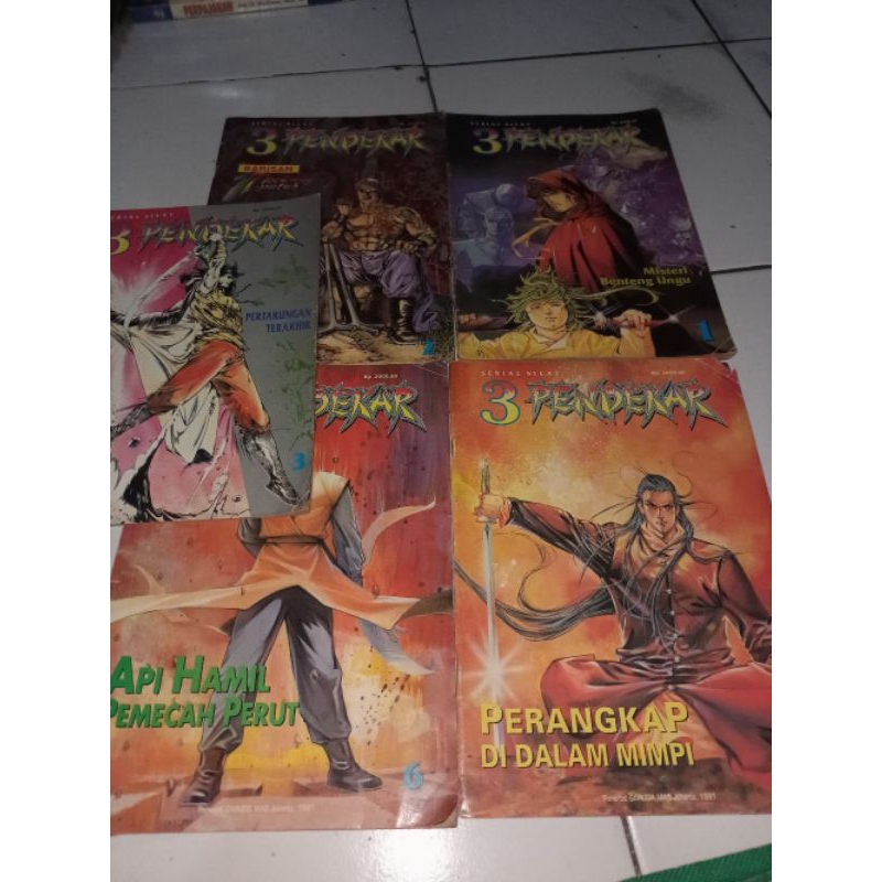 KOMIK SERIAL SILAT 3 PENDEKAR