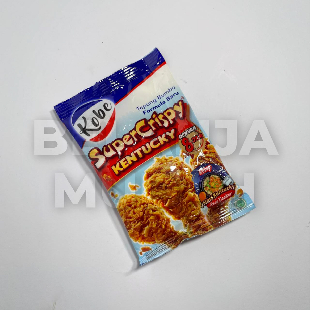 

KOBE TEPUNG AYAM SUPER CRISPY KENTUCKY [ 70G ] MURAH