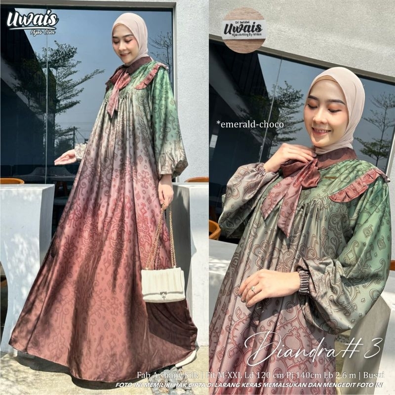 DIANDRA 3 // GAMIS WANITA // ORI BY UWAIS