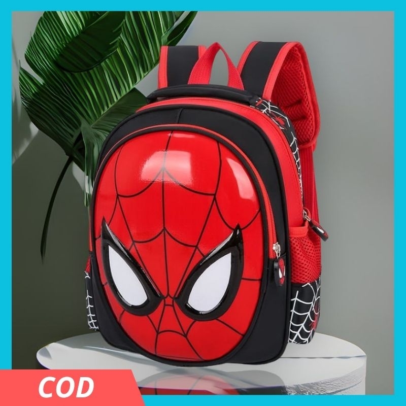 TAS RANSEL ANAK LAKI LAKI SPIDERMAN, TAS ANAK SD, TAS LUCU, TAS ANAK TK