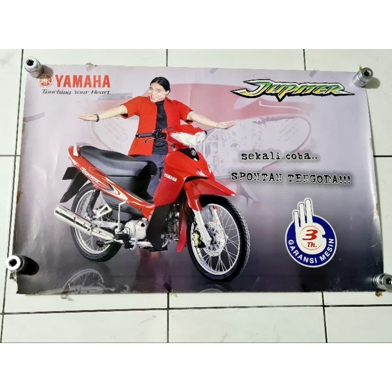 Poster Jumbo Motor YAMAHA JUPITER ORI
