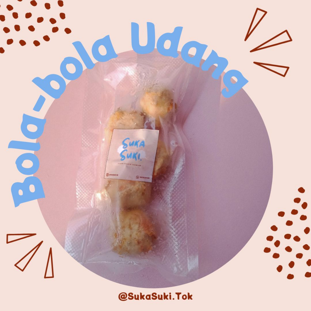 

Frozen Food Bola Bola Udang Makanan Korea 100% Halal