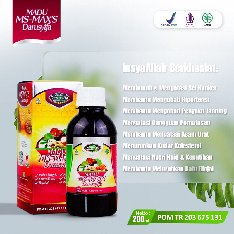 MADU MS MAXS DARUSYIFA 200ml