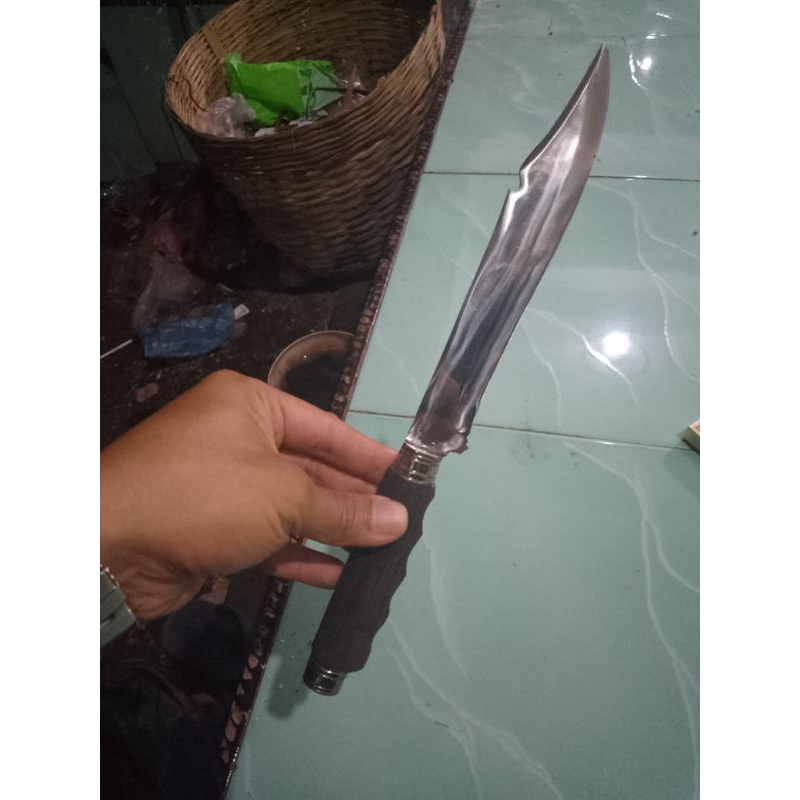 pisau glemor bahan dari Baja putih