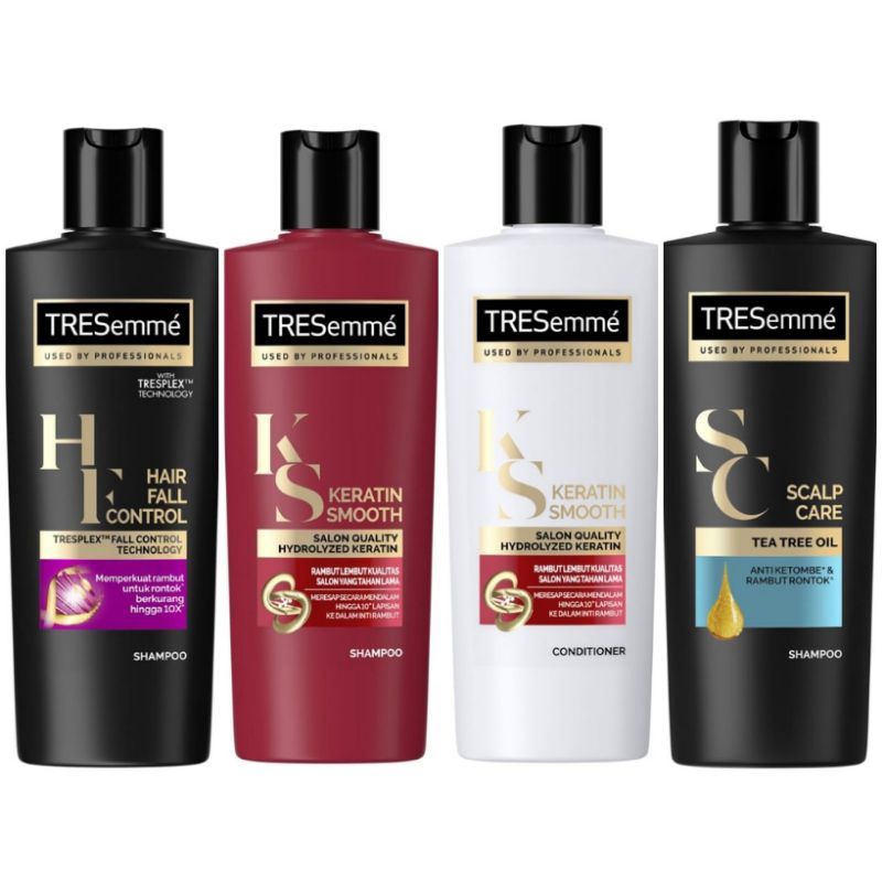 Tresemme Shampoo Conditioner Keratin Smooth Scalp Care hair fall control