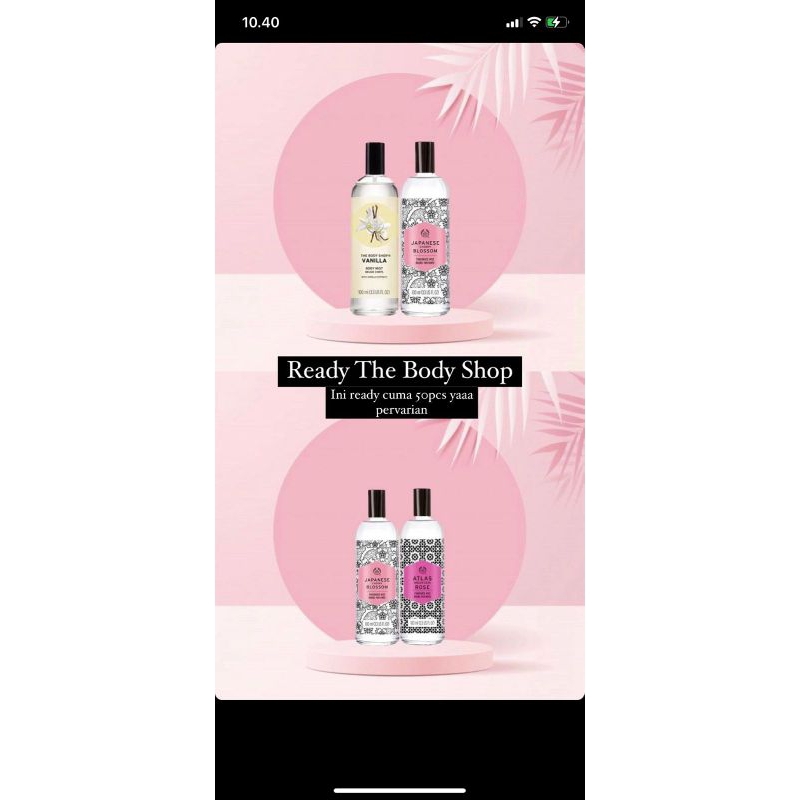 Parfume The Body Shop