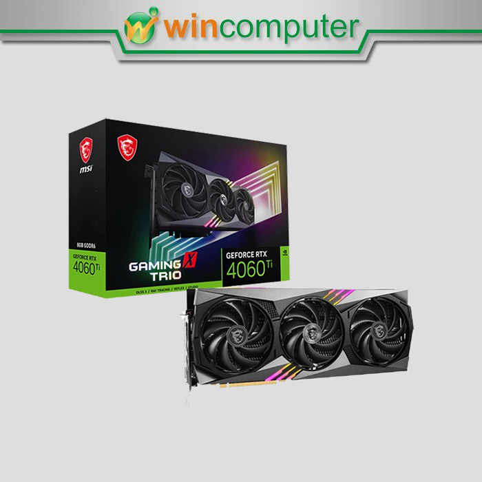 VGA Card MSI Geforce RTX 4060 Ti Gaming X Trio 8GB