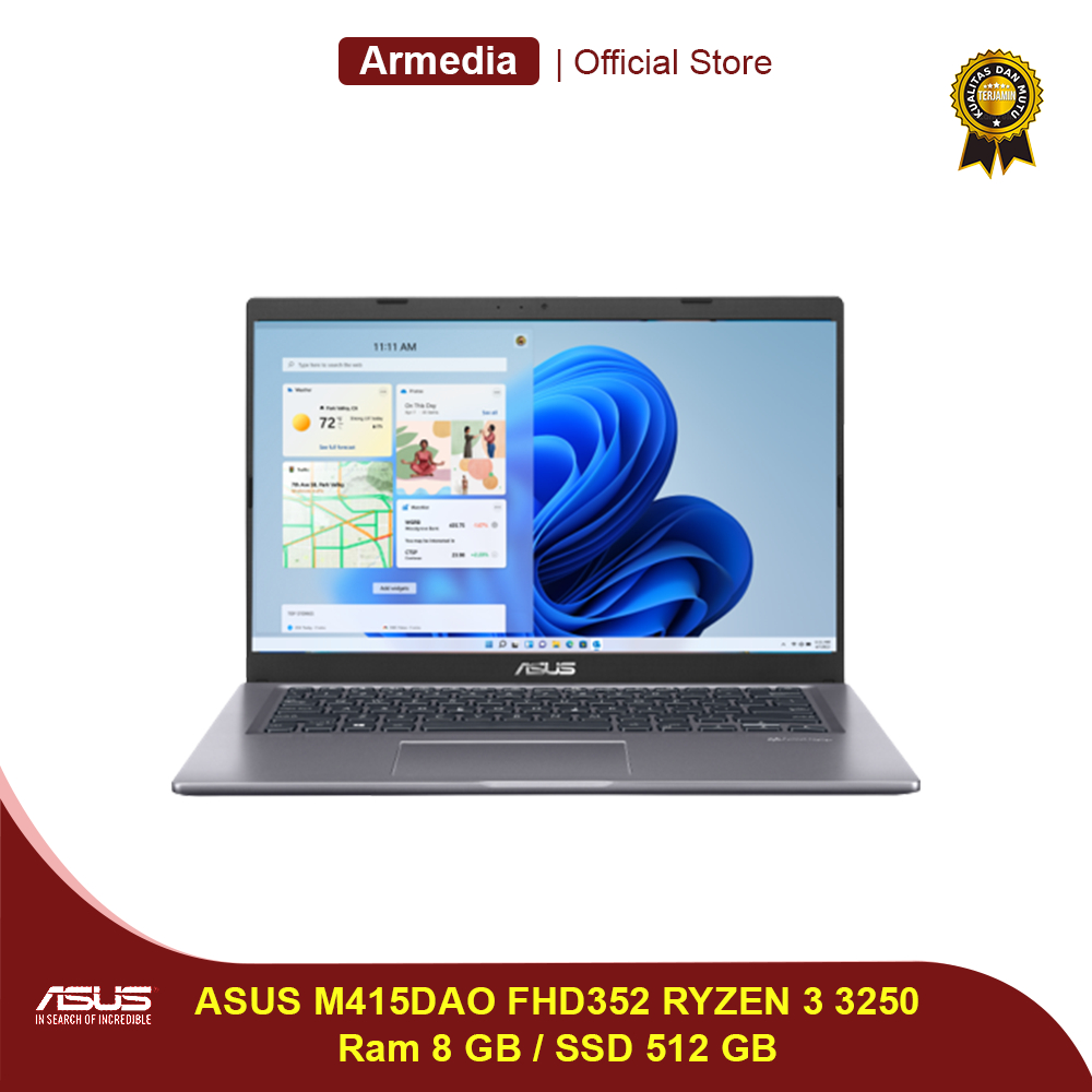 ASUS M415DAO FHD352 RYZEN 3 3250 Ram 8 GB / SSD 512 GB