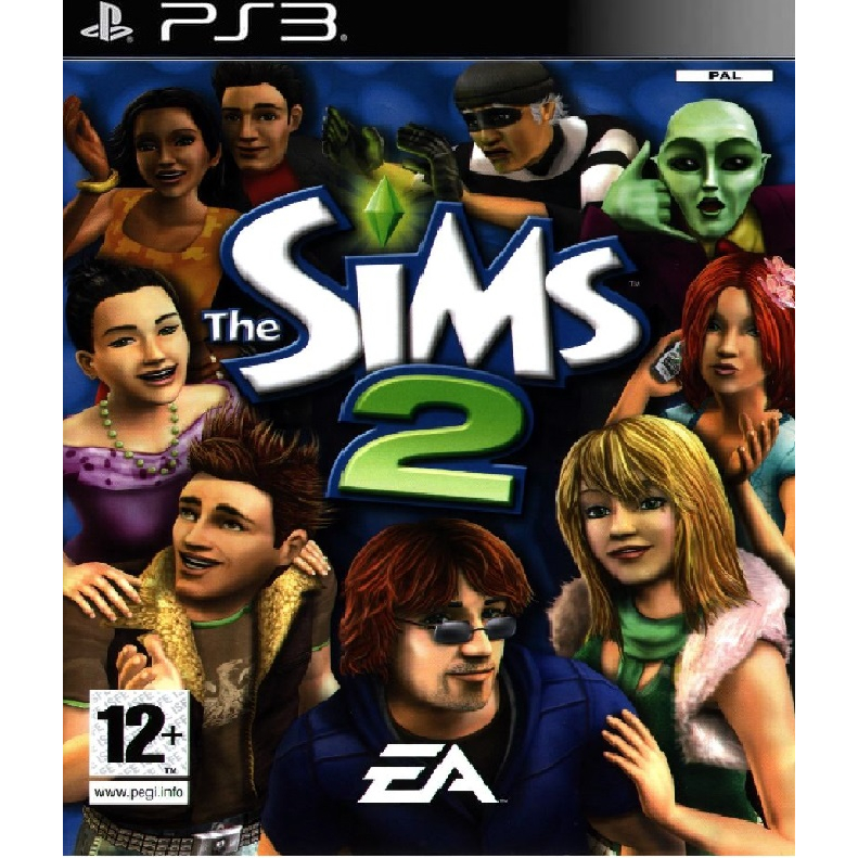 DVD Kaset Game PS2 PKG Multiman HEN The Sims 2