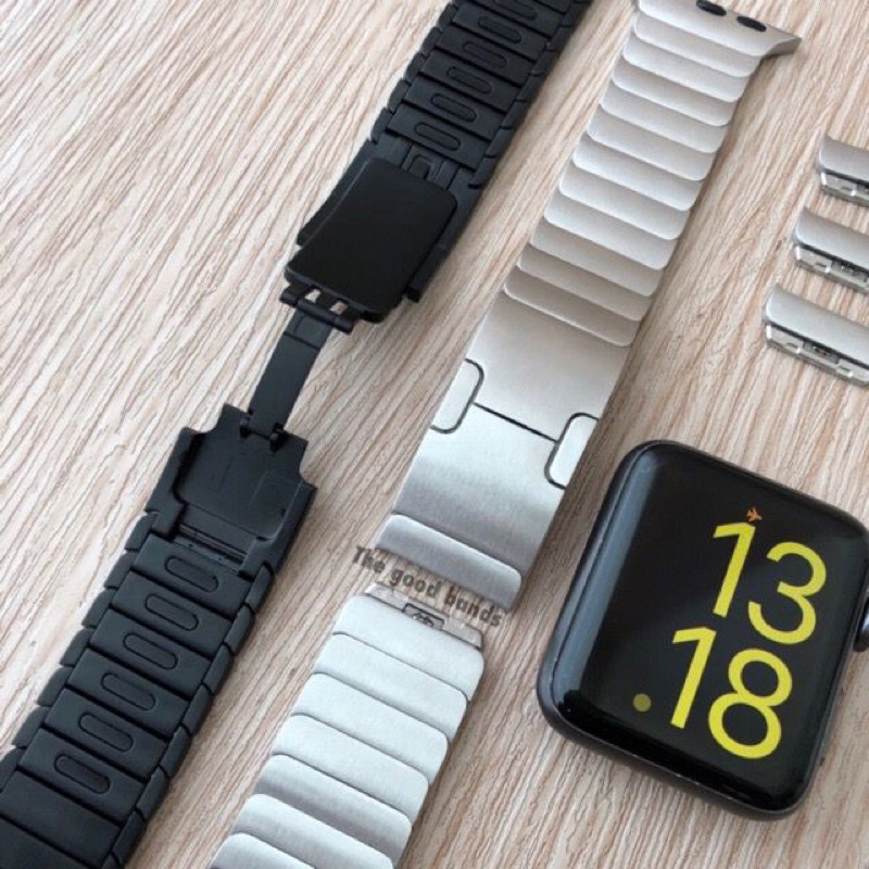 Strap Stainless Steel Link Bracelet 49mm Band 45mm 44mm 42mm 41mm 40mm 38mm