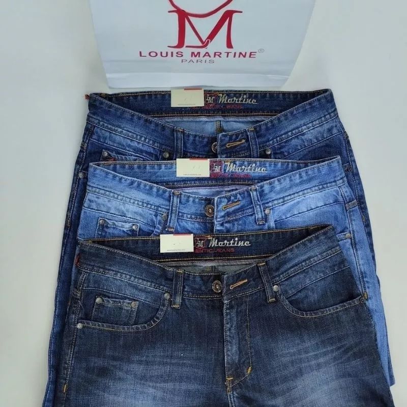celana jeans pria standar Luis Martine original