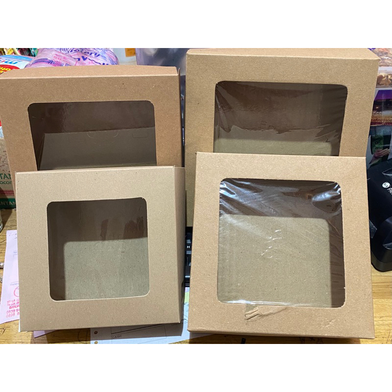 

Kotak laminasi kraft 22x22#5pcs