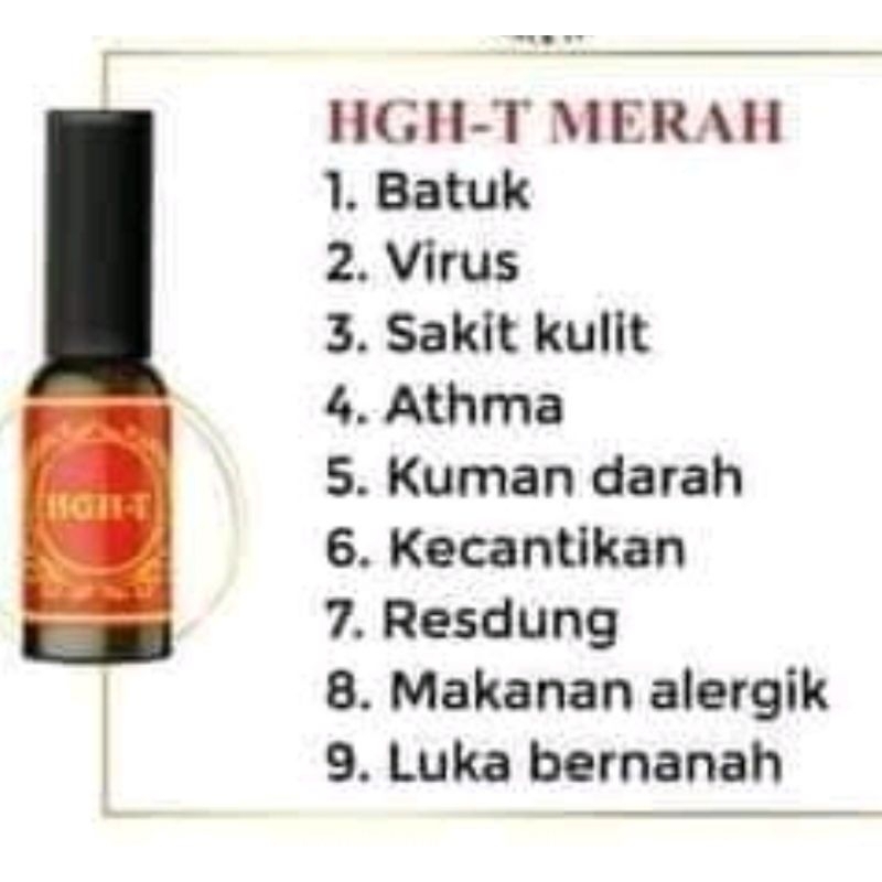 HGH T  HGHT MERAH  HPA pak haji Original
