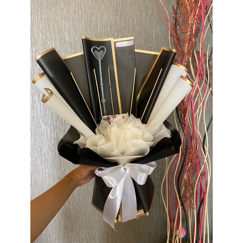 Buket jajan/uang kosong (large) KERANGKA BUKET  Jajan Bunga Wisuda Uang Boneka Mix Bunga mainan Bung