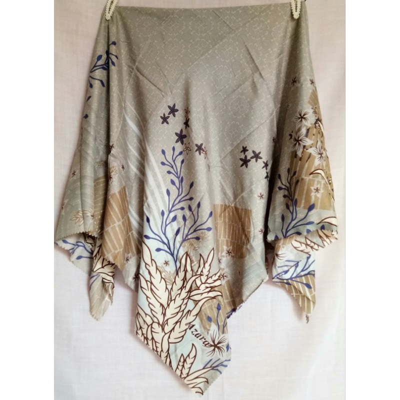 HIJAB VOAL MOTIF AZARA 110X110 // AZARA OSKARA // PARIS PREMIUM MOTIF // MOTIF BUNGA // VOAL MOTIF /