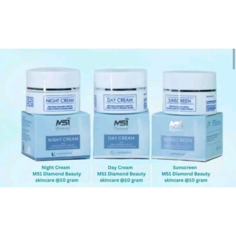 SUNCREAM, DAY CREAM, NIGHT CREAM SKINCARE MSI ORIGINAL
