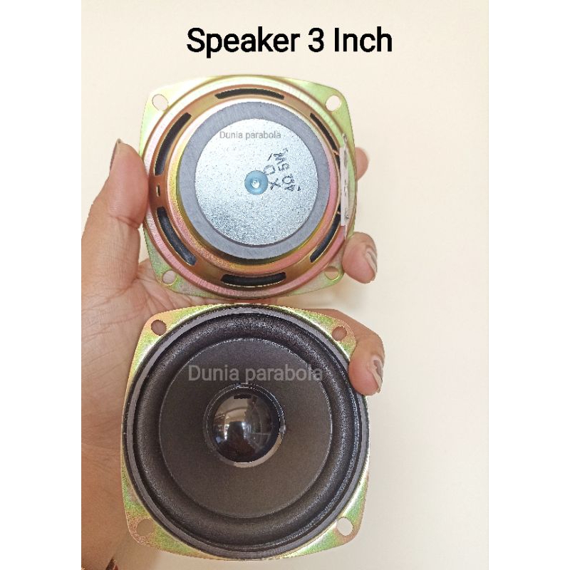 Speaker 3 Inch 5 Watt 4 Ohm Woofer Kwalitas bagus Per biji