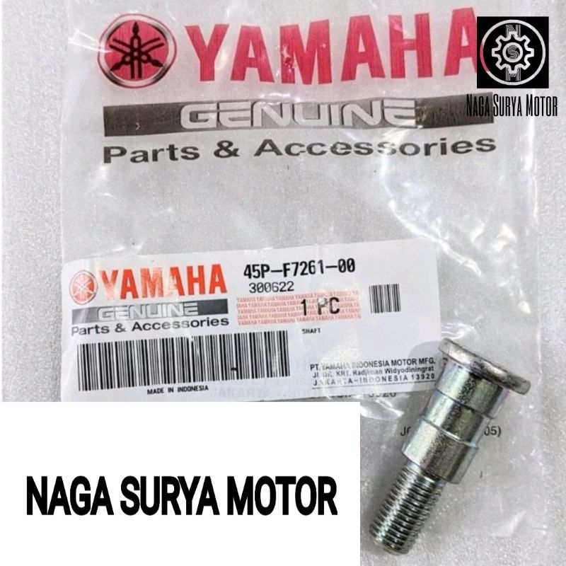 Baut pedal persneleng R25 45P-F7261-00 ORI YGP