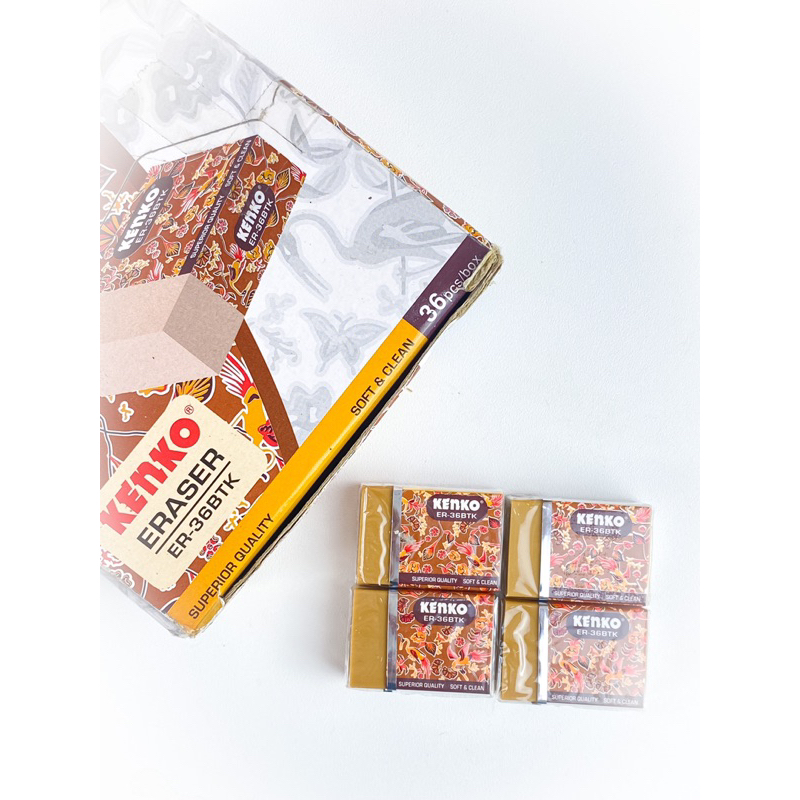 

Penghapus Kenko Tanggung ER-36BTK / Penghapus Pensil Karet / Stip Batik
