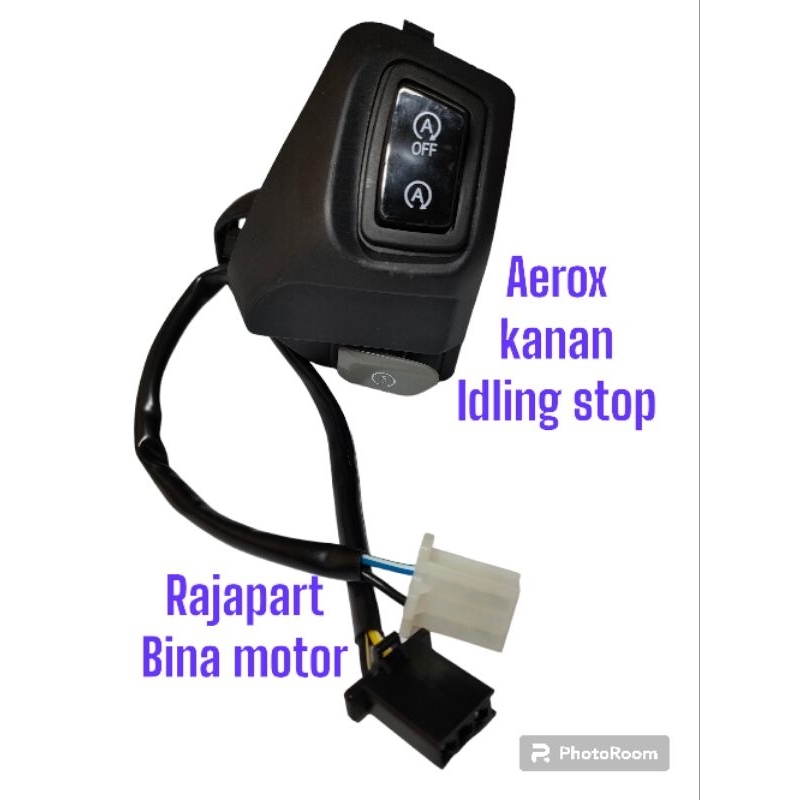 saklar aerox kanan holder aerox kanan