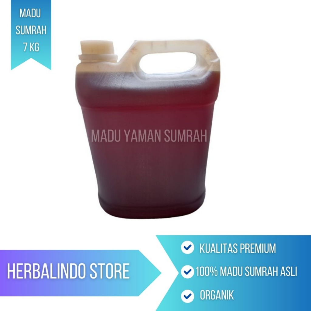 

Madu Yaman Sumrah 7Kg/ Madu Sumrah Asli