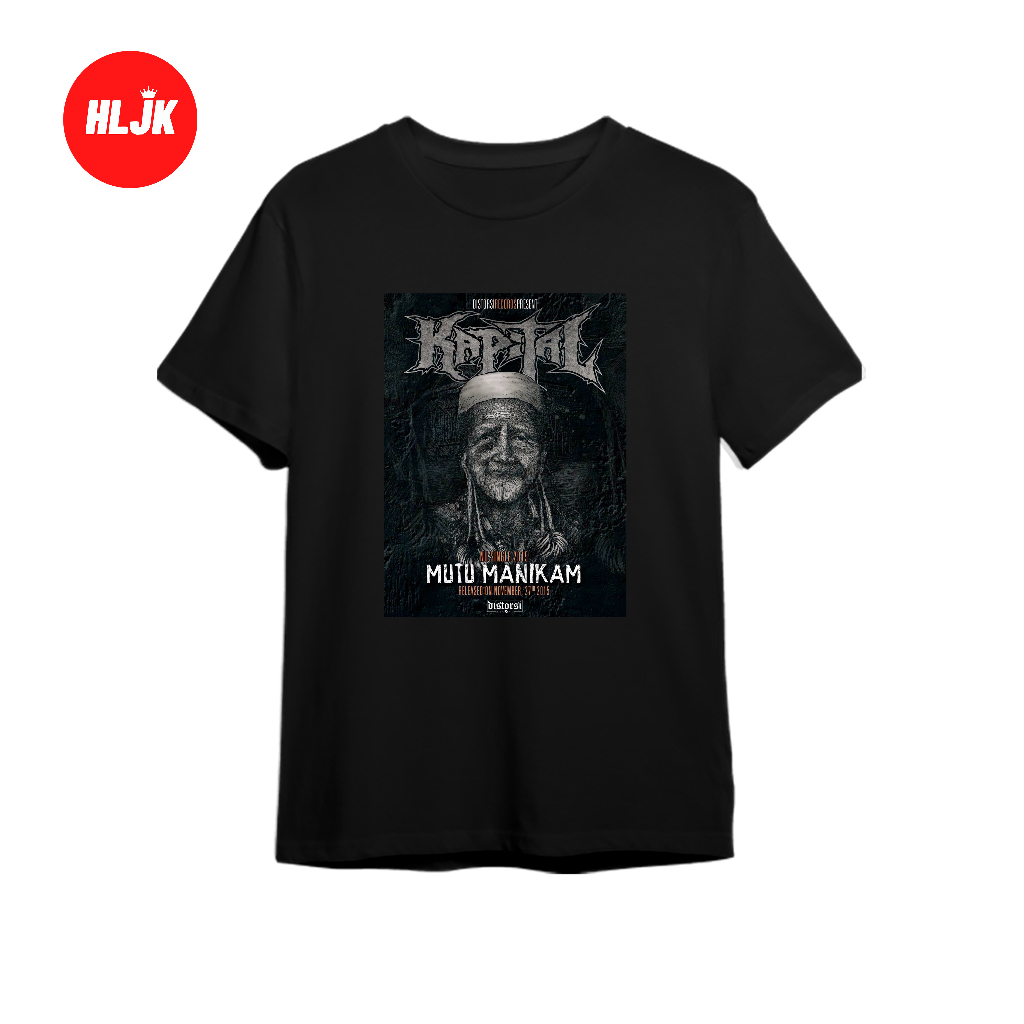 Kaos Band KAPITAL -  Mutu Matikam/ Tshirt Rock Metal