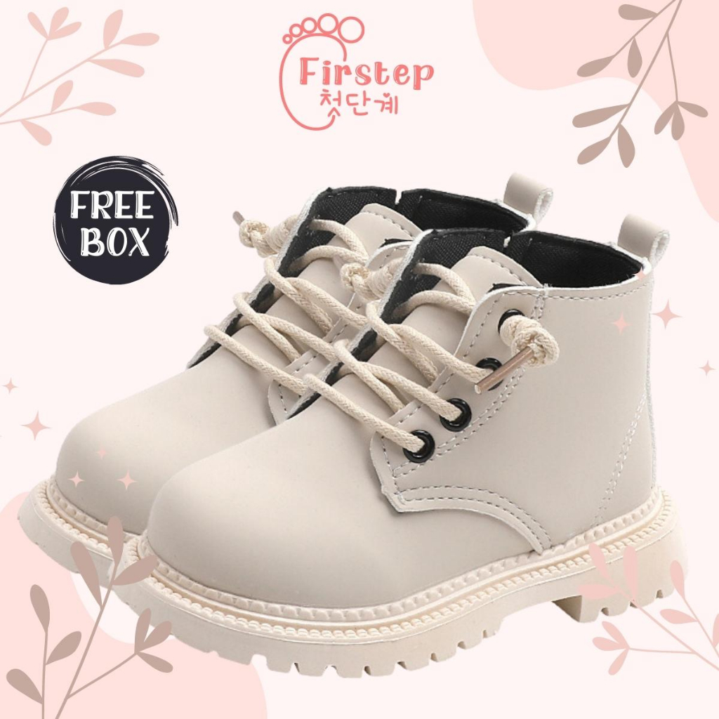 Firstep ❤️ Sepatu Boots Anak Import Sepatu Anak Perempuan &amp; Laki Laki Import Sport 1-7 Tahun FS121