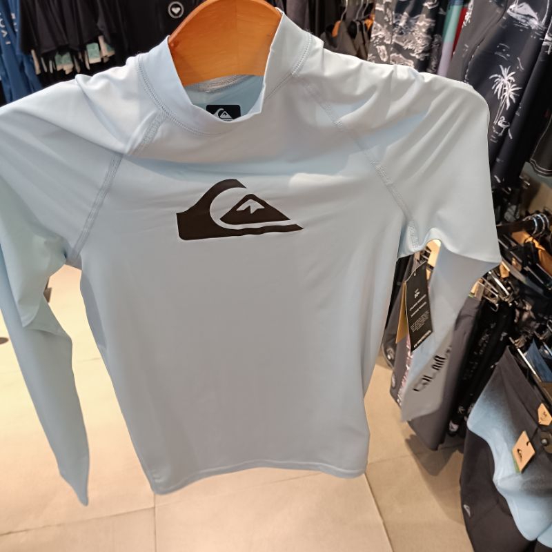Rashguard Quiksilver pria All time Ls