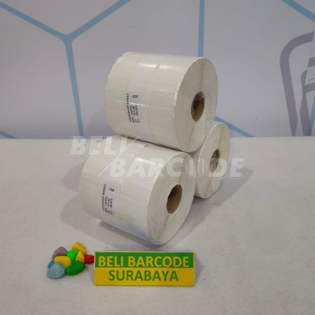 LABEL BARCODE THERMAL 78X80 | 78 X 80 | 78mm X 80mm @500 XPrinter XP360