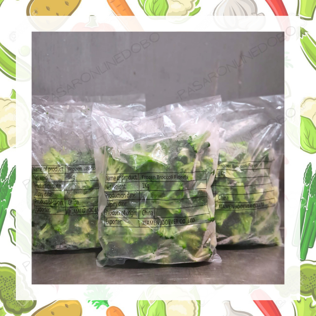 

Brokoli Beku / Brokoli Frozen 1kg