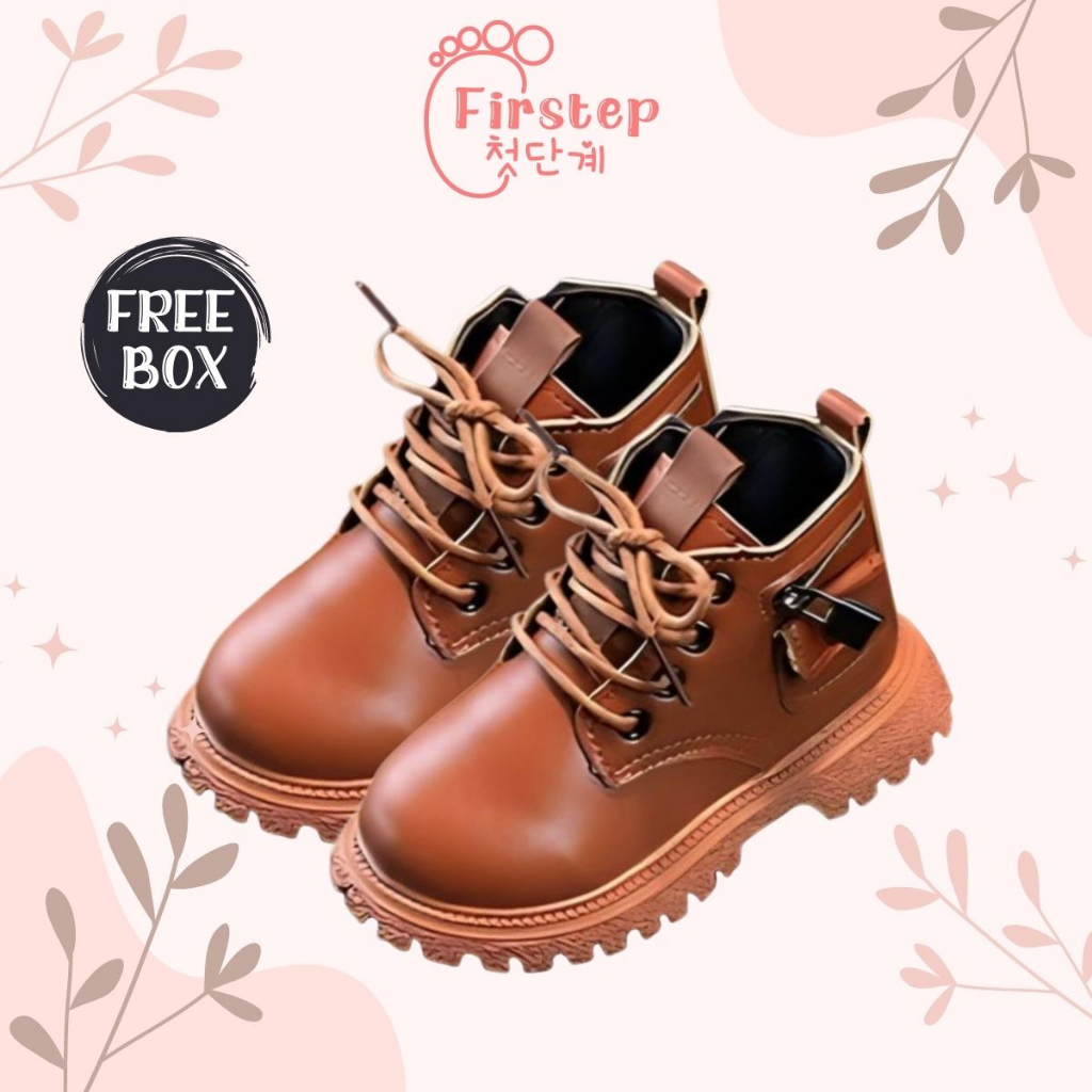 Sepatu Anak Perempuan Dan Laki Laki Boots  Import Sepatu Boots Anak Usia 1-5 Tahun FS134