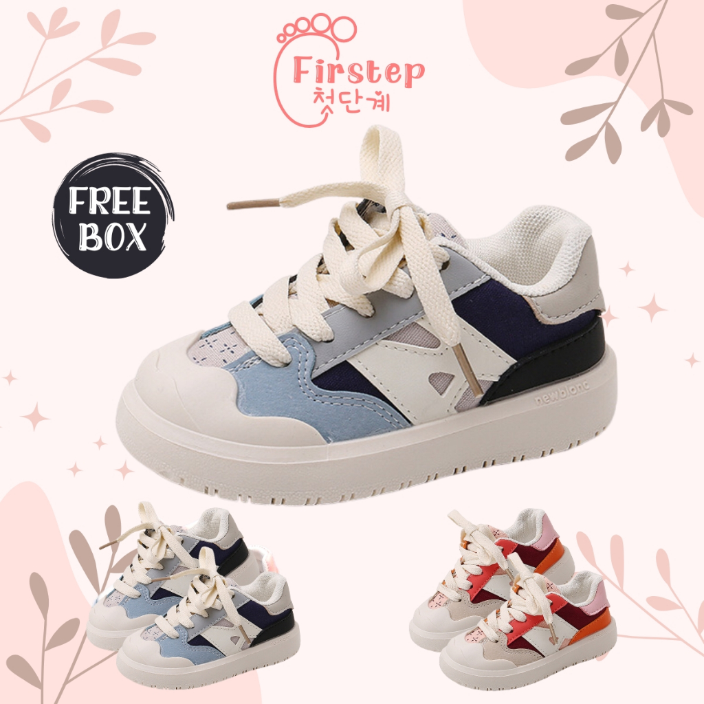 Sepatu Anak Perempuan Dan Laki Laki Import Sneaker Anak Usia 1-5 Tahun FS140