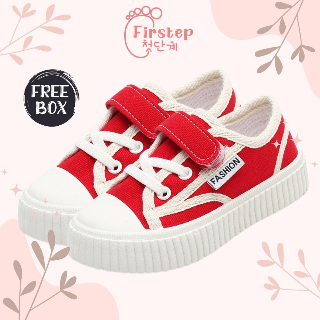 Sepatu Anak Perempuan Dan Laki Laki Import Sneaker Anak Usia 1-5 Tahun  FS150