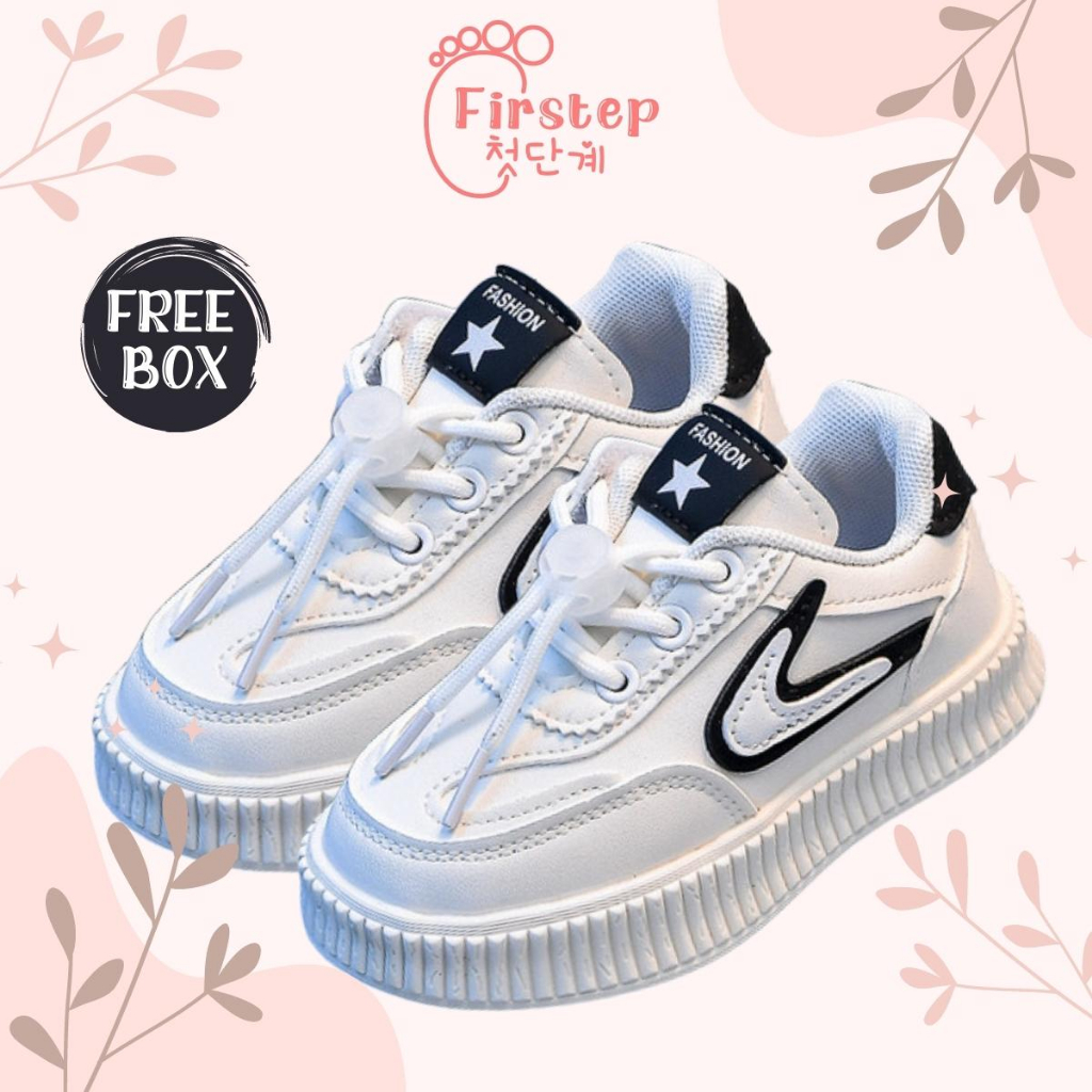 Sepatu Anak Perempuan Dan Laki Laki Import Sneaker Anak Usia 1-5 Tahun  FS177